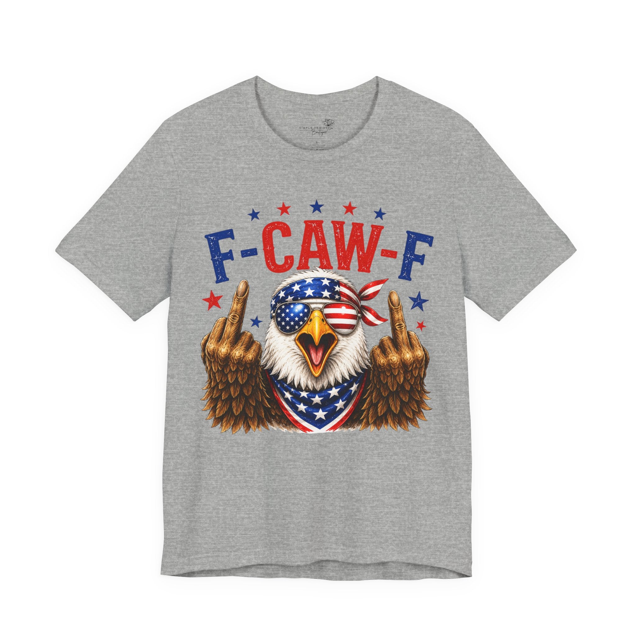 F-CAW-F Bald Eagle Patriotic T-Shirt
