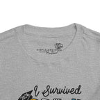 I Survived Pre-K — I'm Kind of a Big Deal Boys Toddler T-Shirt