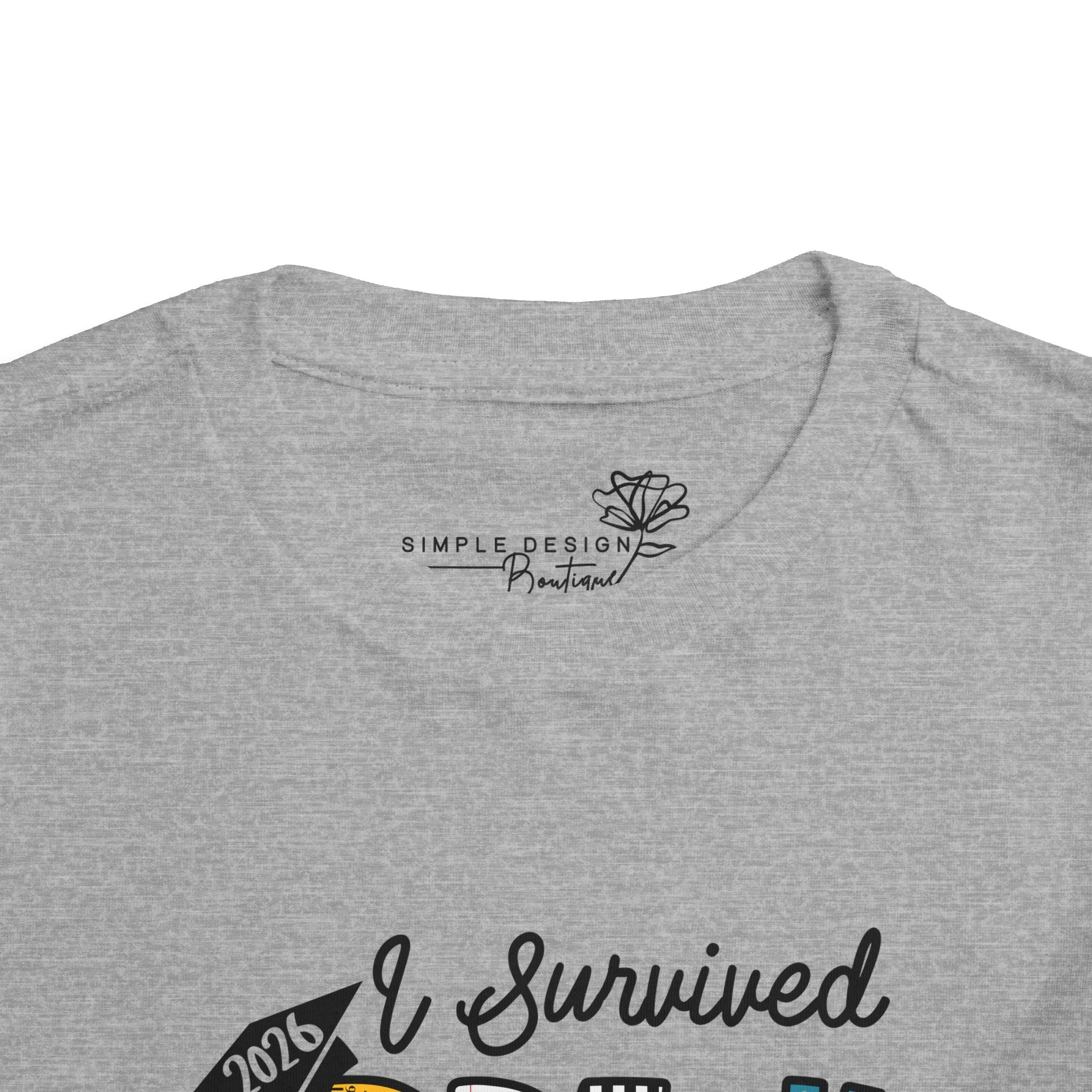 I Survived Pre-K — I'm Kind of a Big Deal Boys Toddler T-Shirt