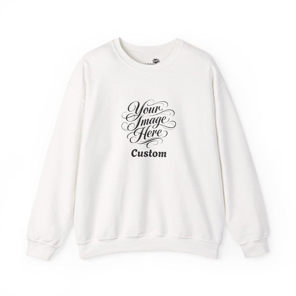 Custom Crewneck Sweatshirt — Custom Image & Optional Text