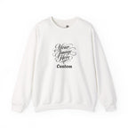 Custom Crewneck Sweatshirt — Custom Image & Optional Text