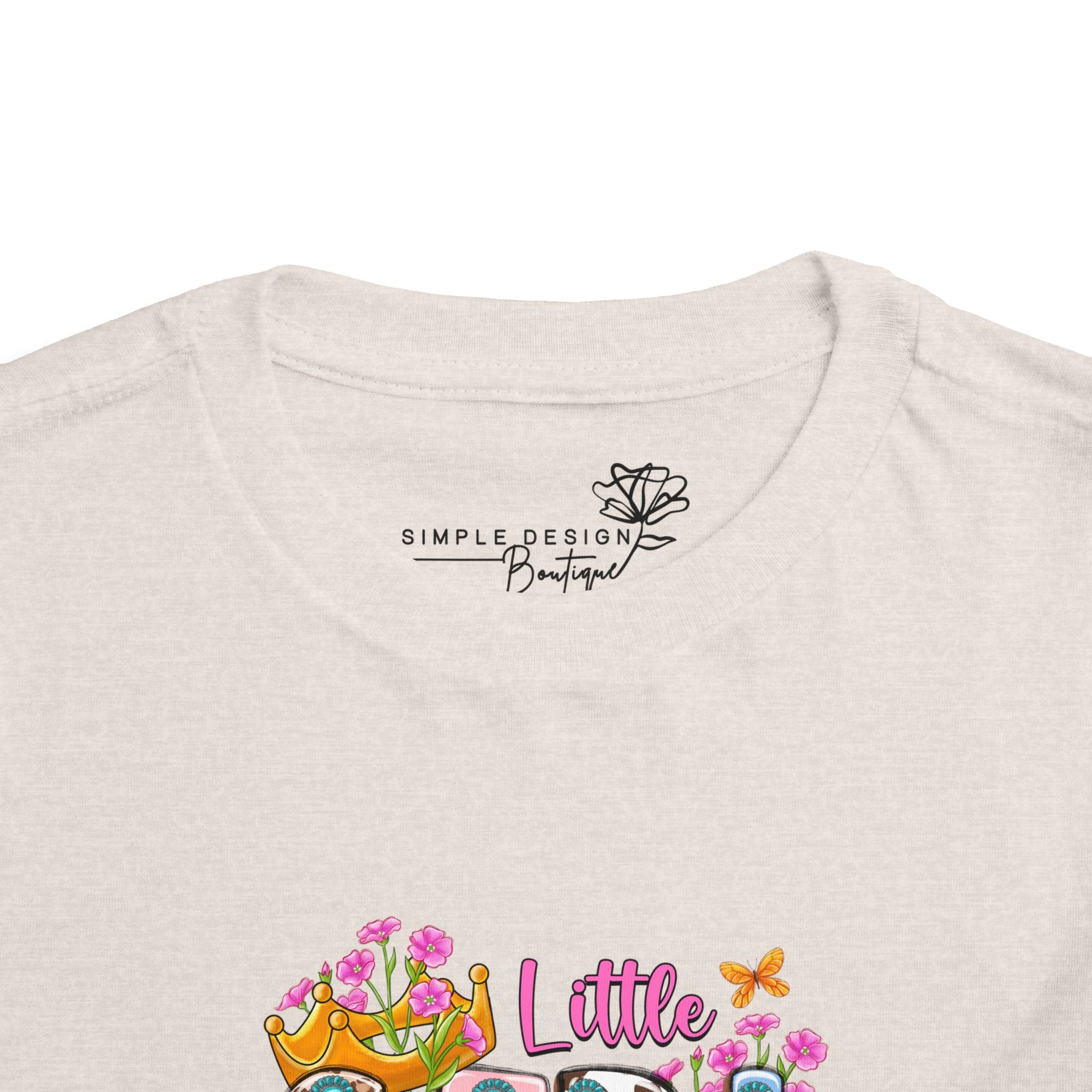 Little Girl, Big Attitude — Customizable Toddler Tee