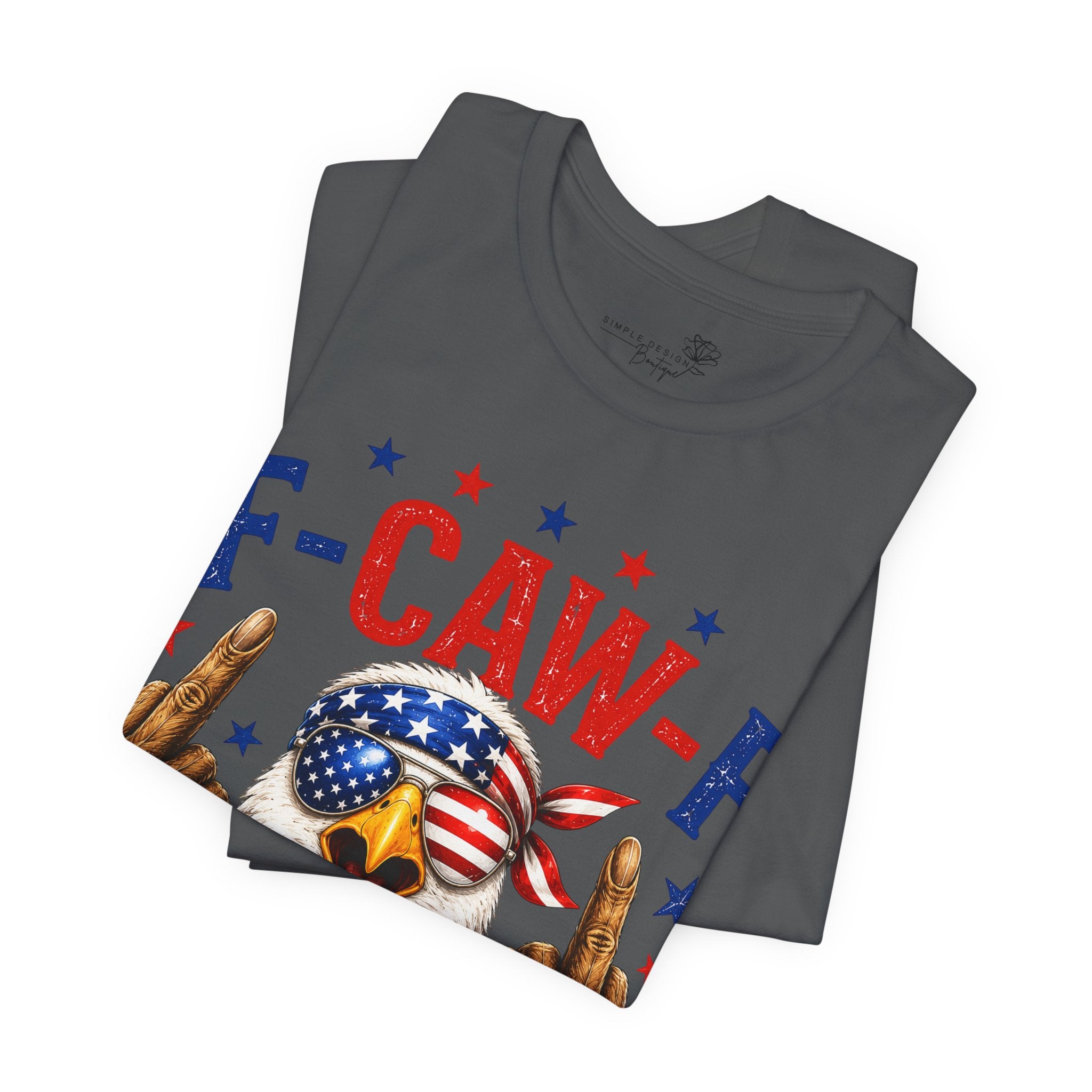 F-CAW-F Bald Eagle Patriotic T-Shirt