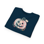 Toddler Sweatshirt - Patchwork Jack-O'-Lantern Pumpkin Pullover