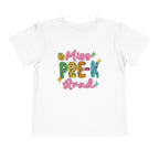 Miss Pre-K Grad — Personalized Name FRONT, Nailed It BACK Toddler T-Shirt