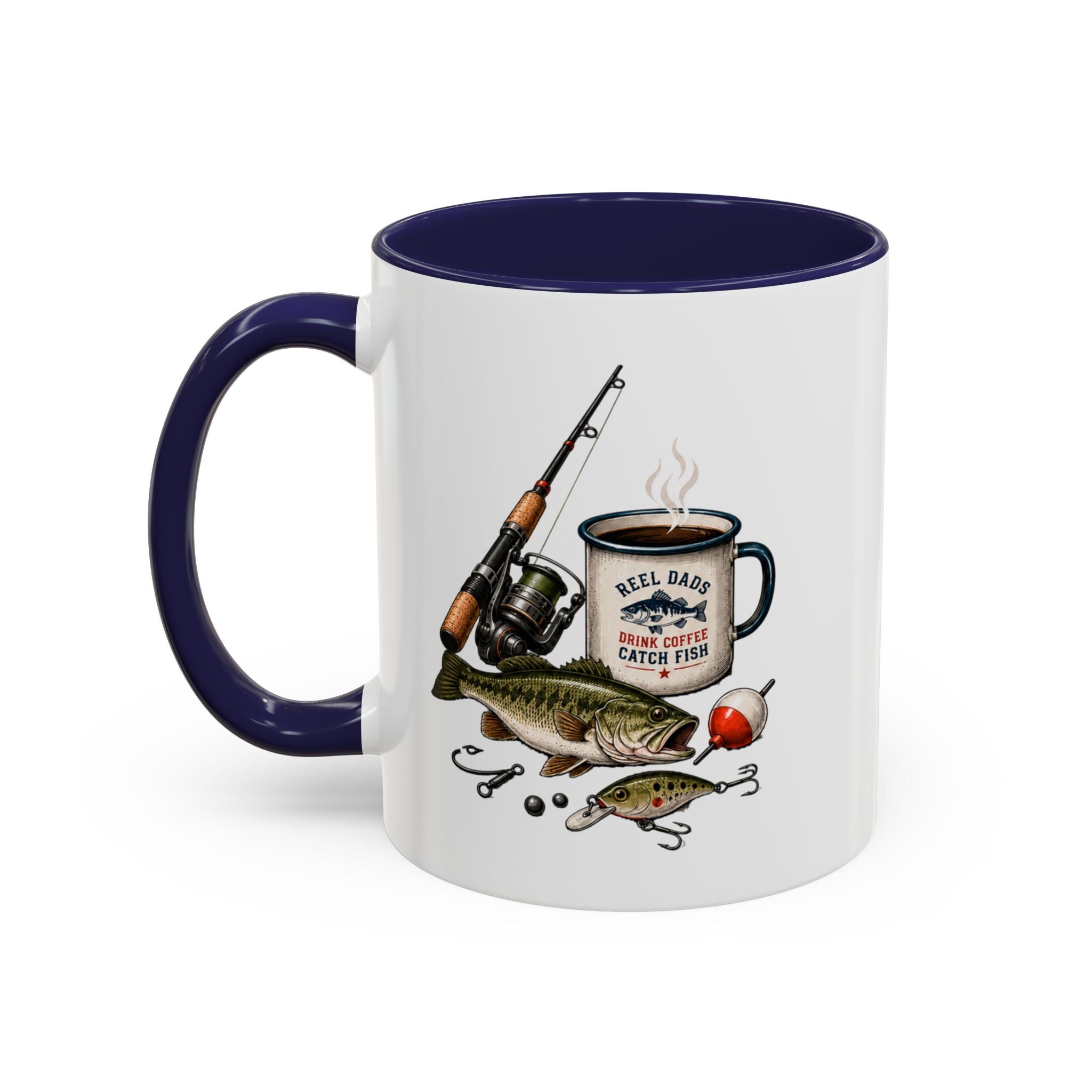 Fishing Dad Mode Coffee Mug — Funny Fishing Gift for Dad | 11oz & 15oz