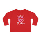 Sassy Since Birth — Not Changing Anytime Soon | Front & Back Toddler Tee