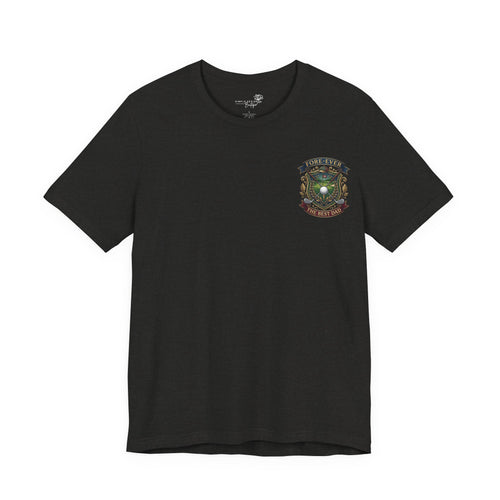 Fore-Ever the Best Dad — Golf Crest T-Shirt