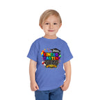 Kindergarten Graduate — Vivid Bright Design Toddler T-Shirt