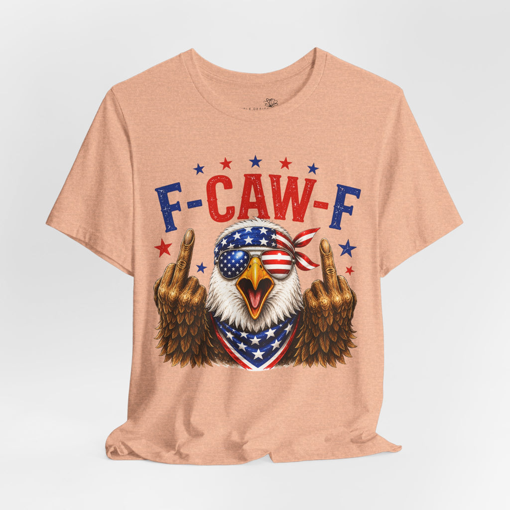 F-CAW-F Bald Eagle Patriotic T-Shirt