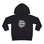 Toddler Hoodie — Custom Image & Optional Text