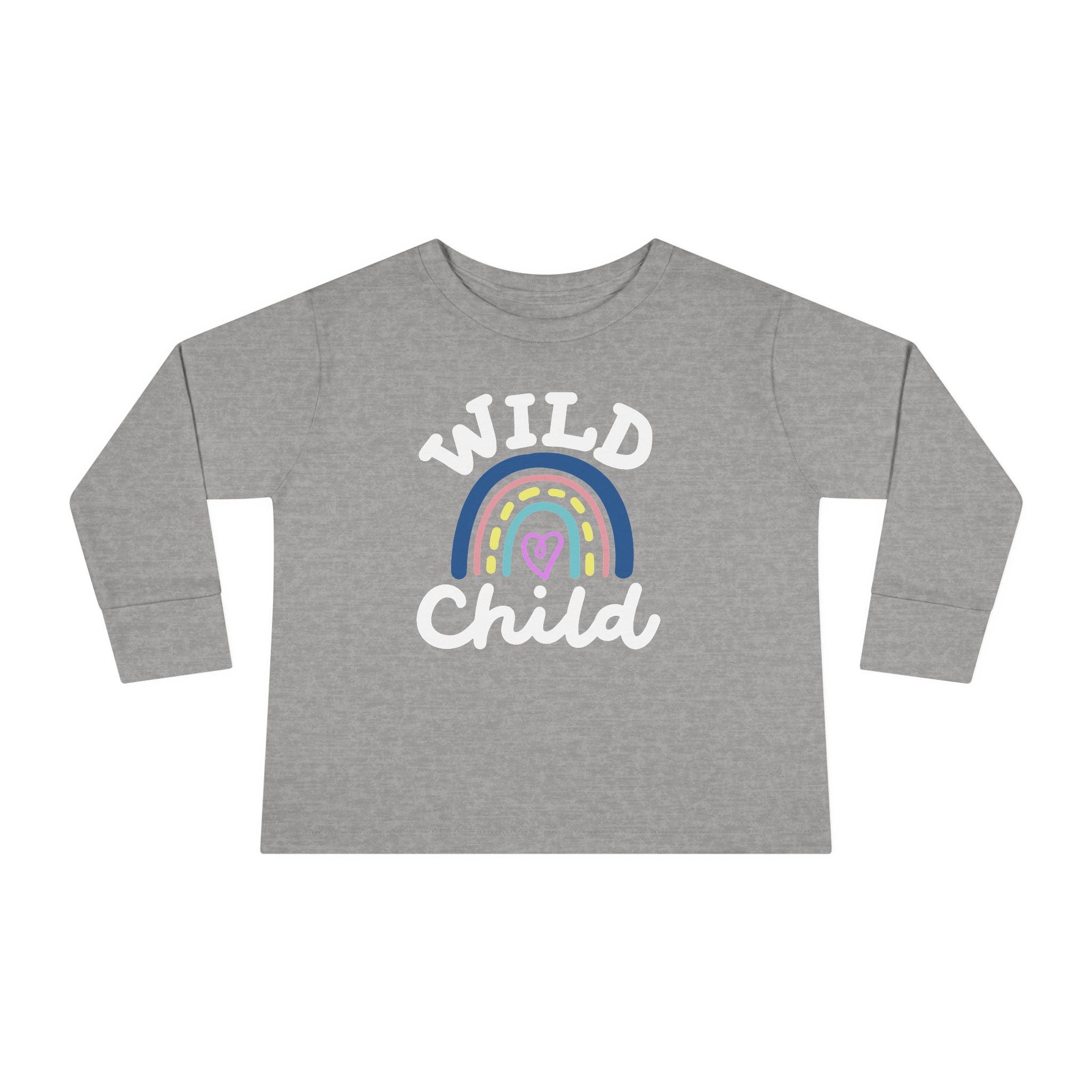 Wild Child — Toddler Long Sleeve Tee for Boys & Girls
