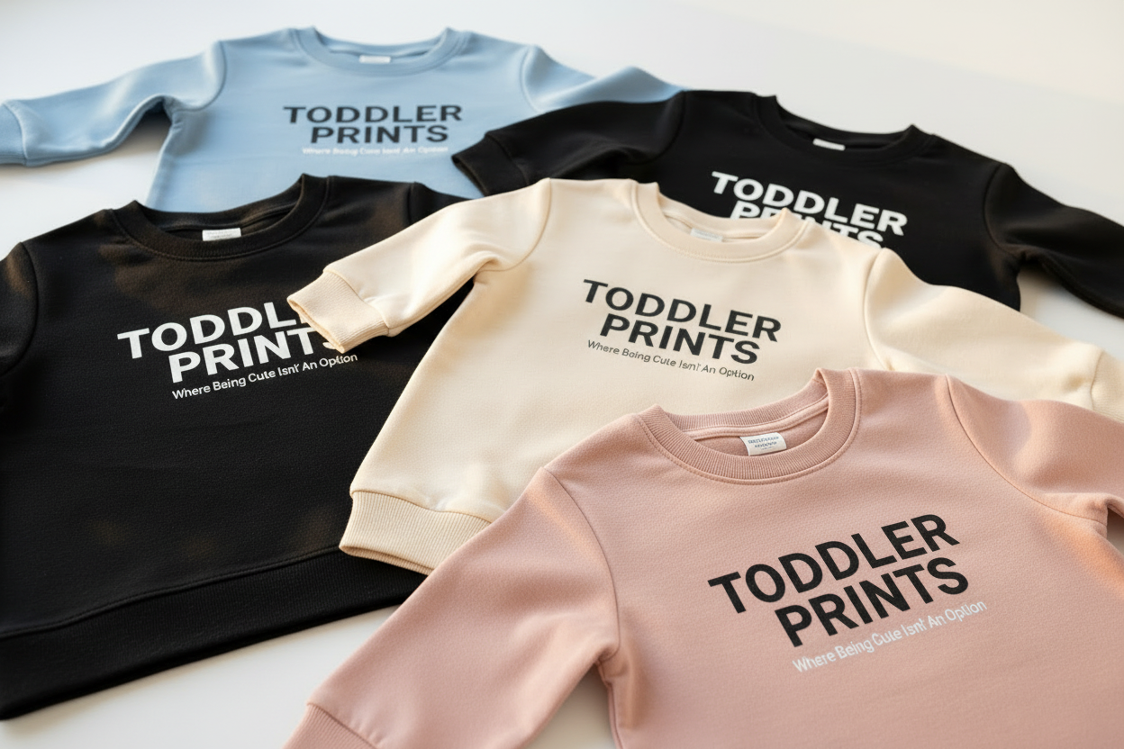 Toddler Prints Opposite Angle